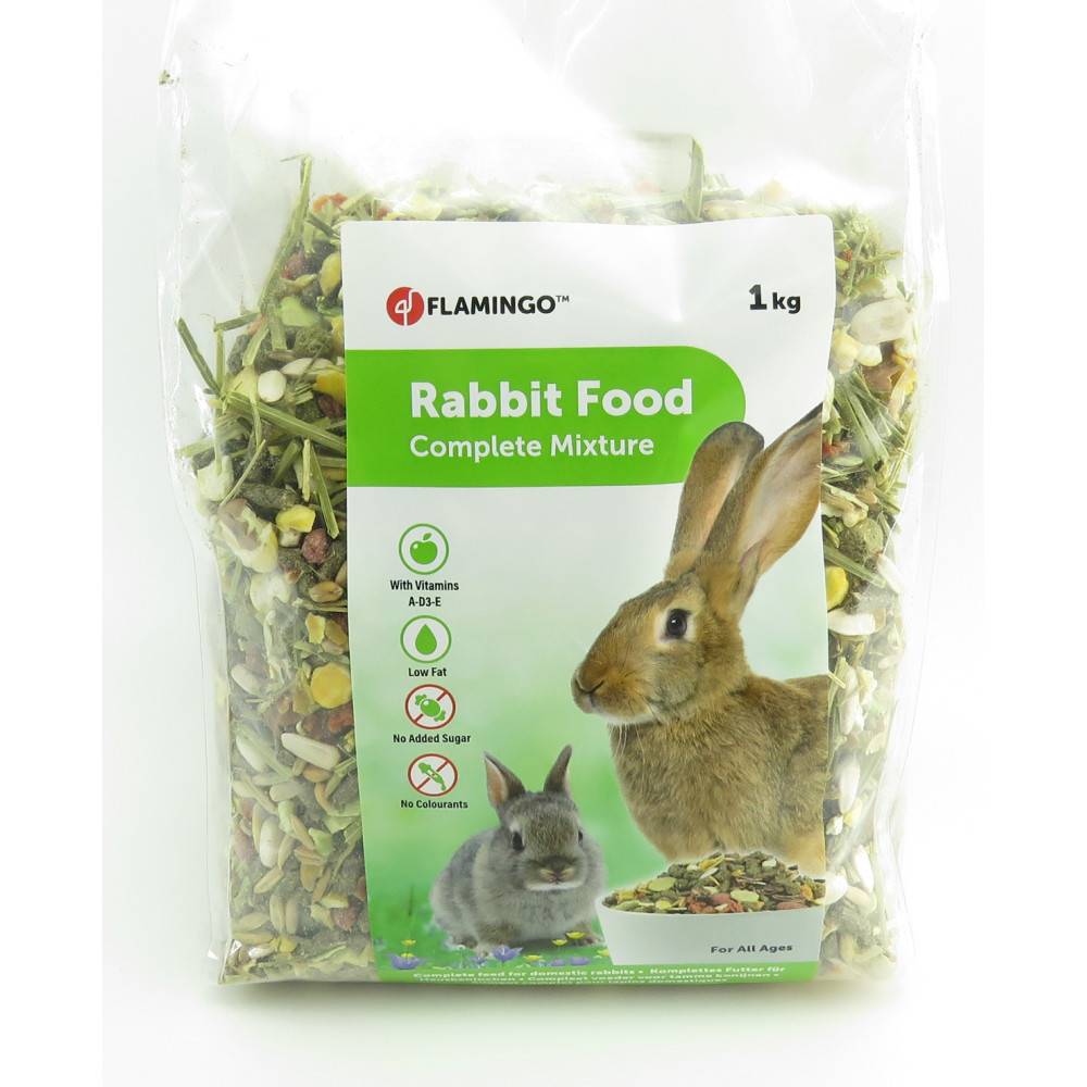 Flamingo - Nourriture Mélange complet pour lapin sac de 1 kg - Imagen 1