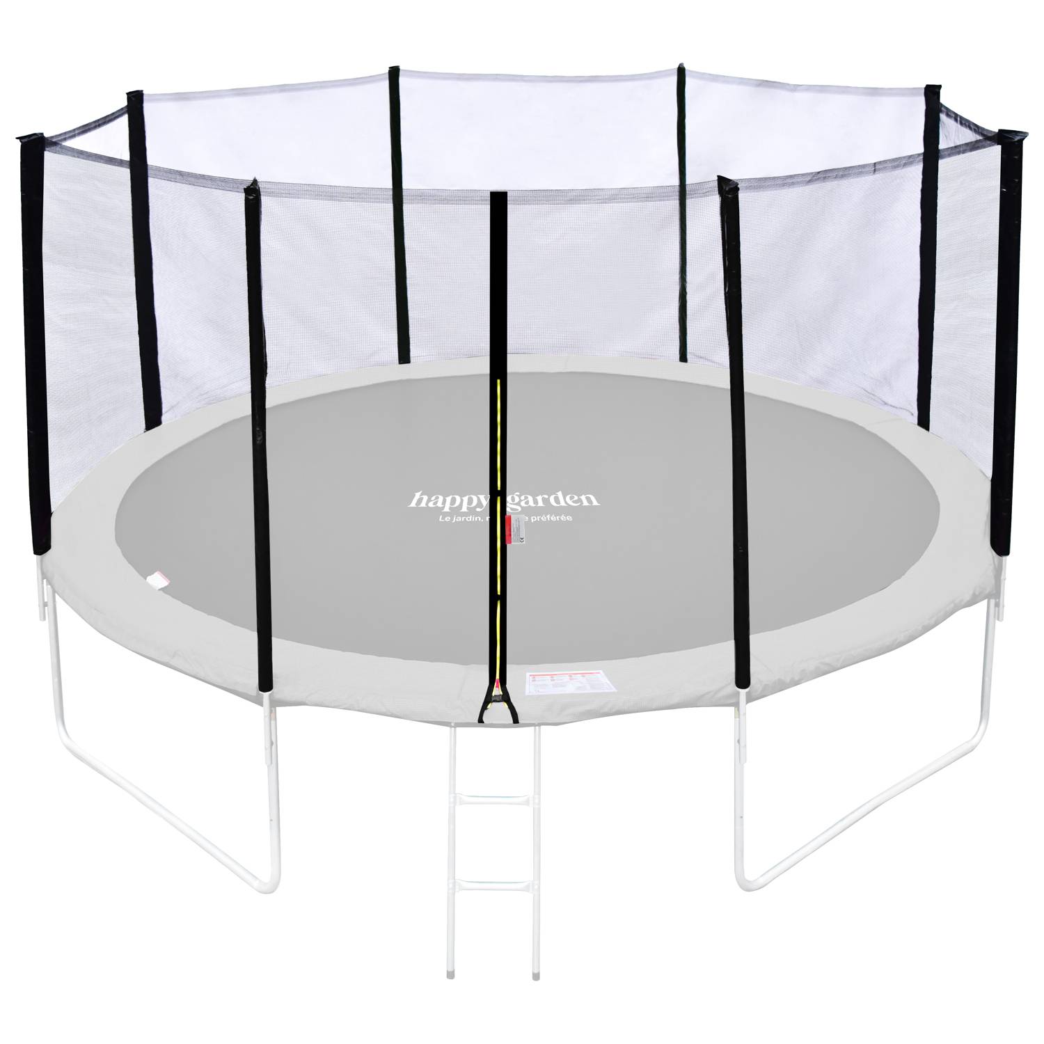 Happy Garden - Filet de protection pour trampoline Ø430cm MELBOURNE - HAPPY GARDEN - Imagen 5