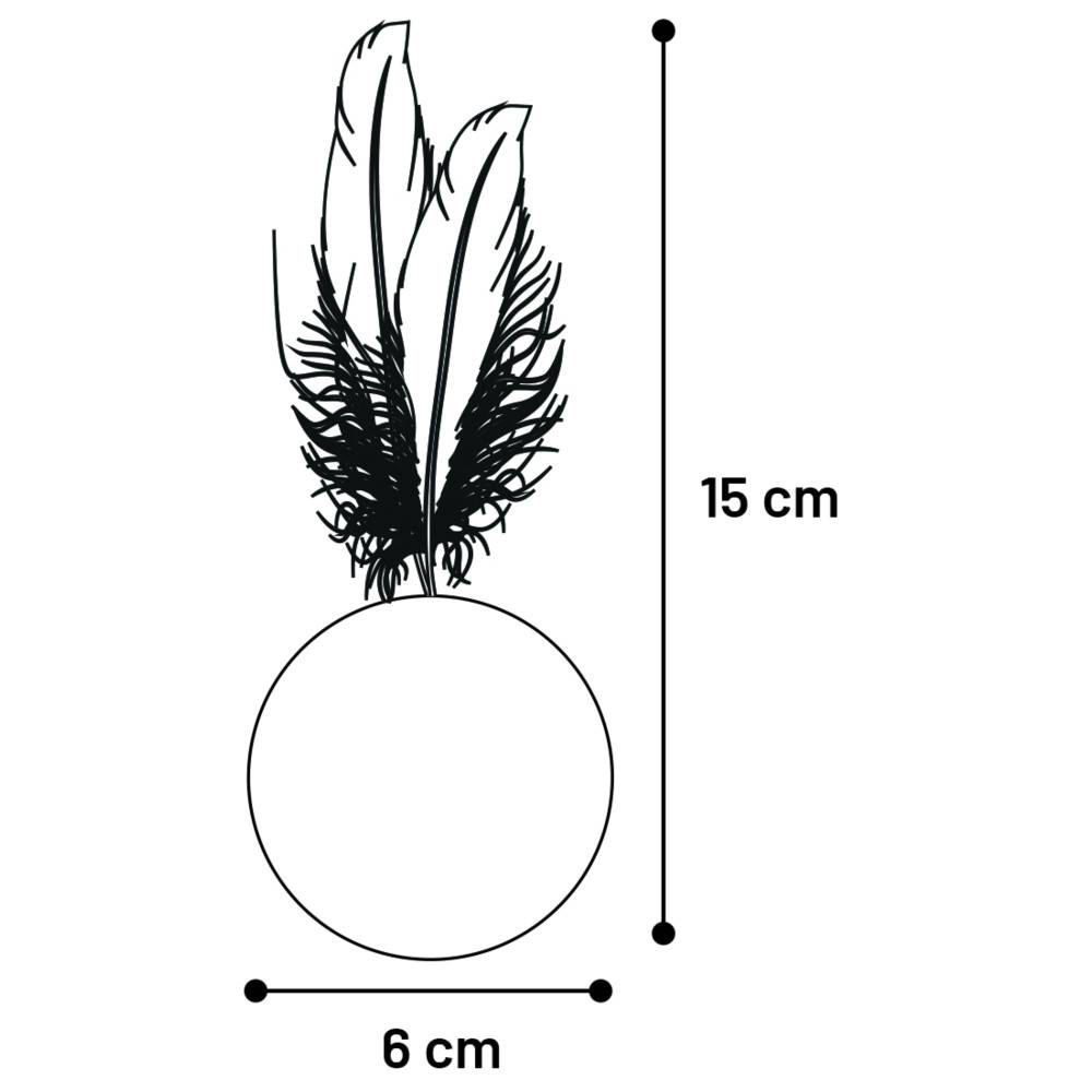 Jouet pour chat Poppy Disque plume , vert ou rose ou jaune, 15 cm. - Image 5