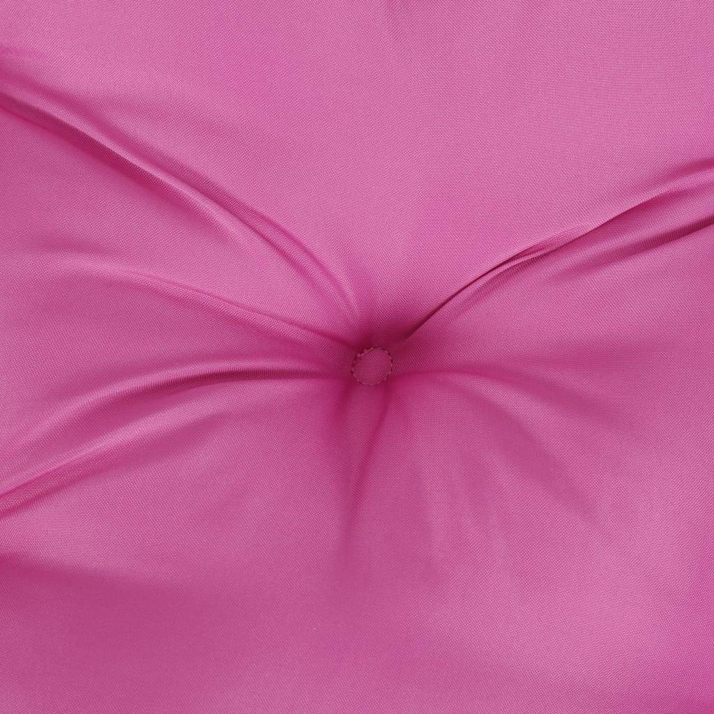 PANGIVO - Lot de 2 coussins de chaise polyester rose 40 x 40 x 7 cm - PANGIVO - Image 7
