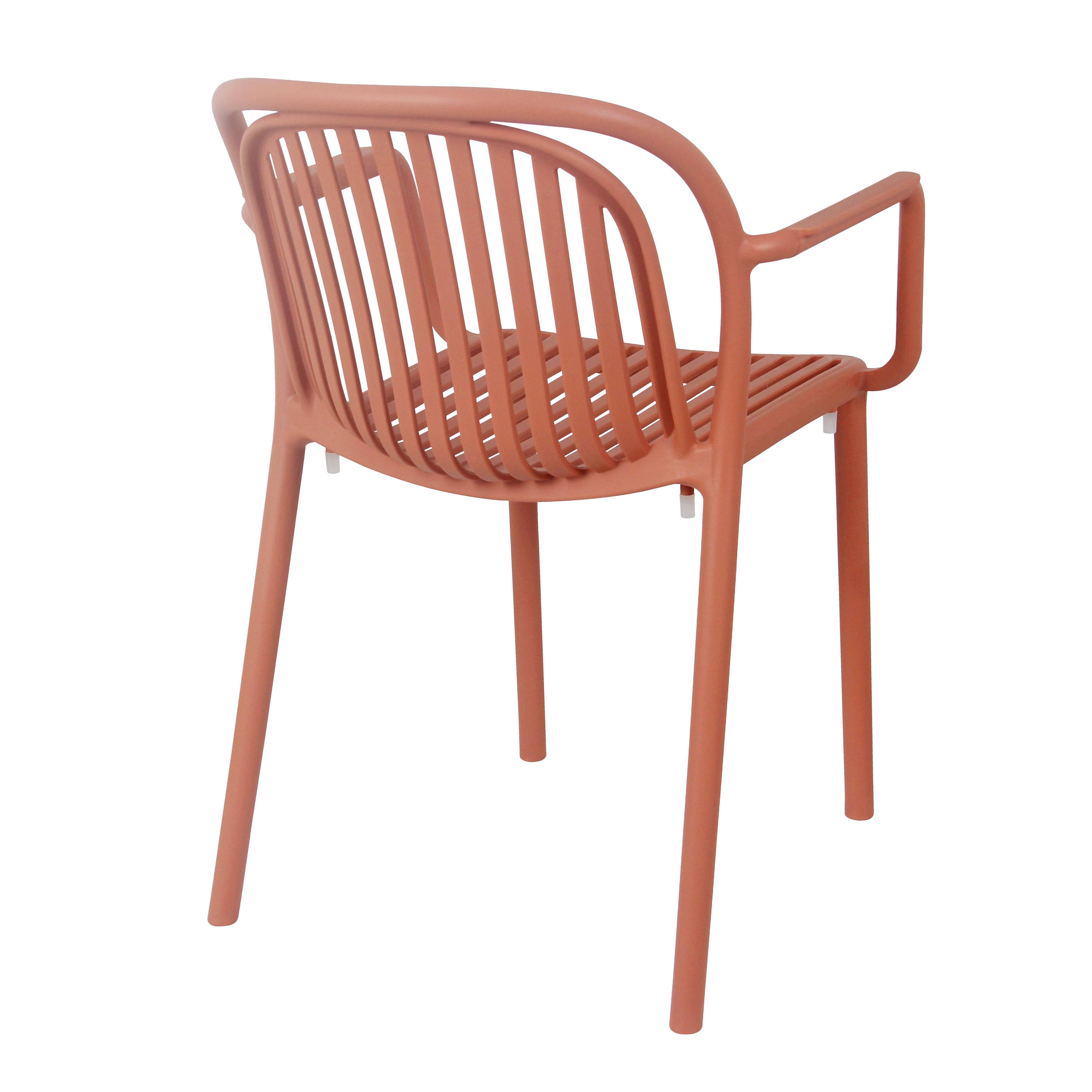 Oviala - Fauteuil de terrasse terracotta Copenhague - Oviala - Image 3