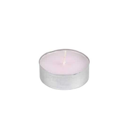 Lot de 12 Bougies Chauffe-Plat "Essentiel" 3,5cm Rose - Image 2