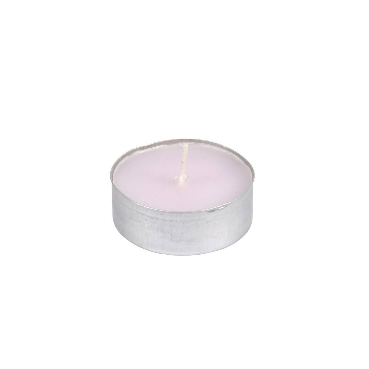 Lot de 12 Bougies Chauffe-Plat "Essentiel" 3,5cm Rose - Image 2