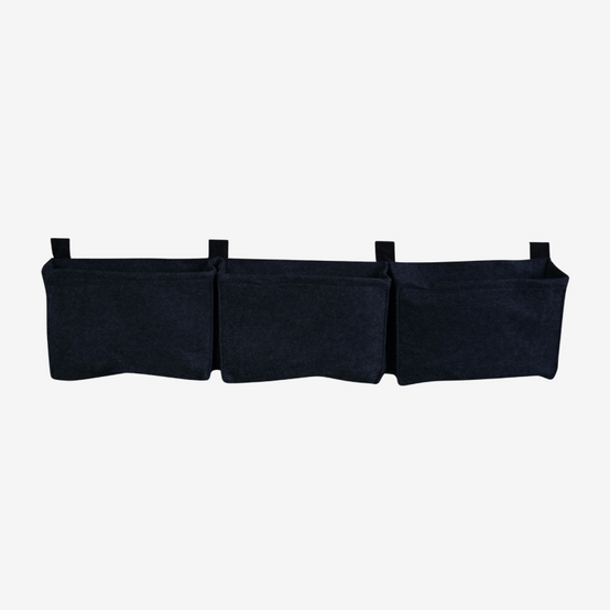 Cerland - Balconnière 3 sacs noirs en feutre géotextile - Imagen 1