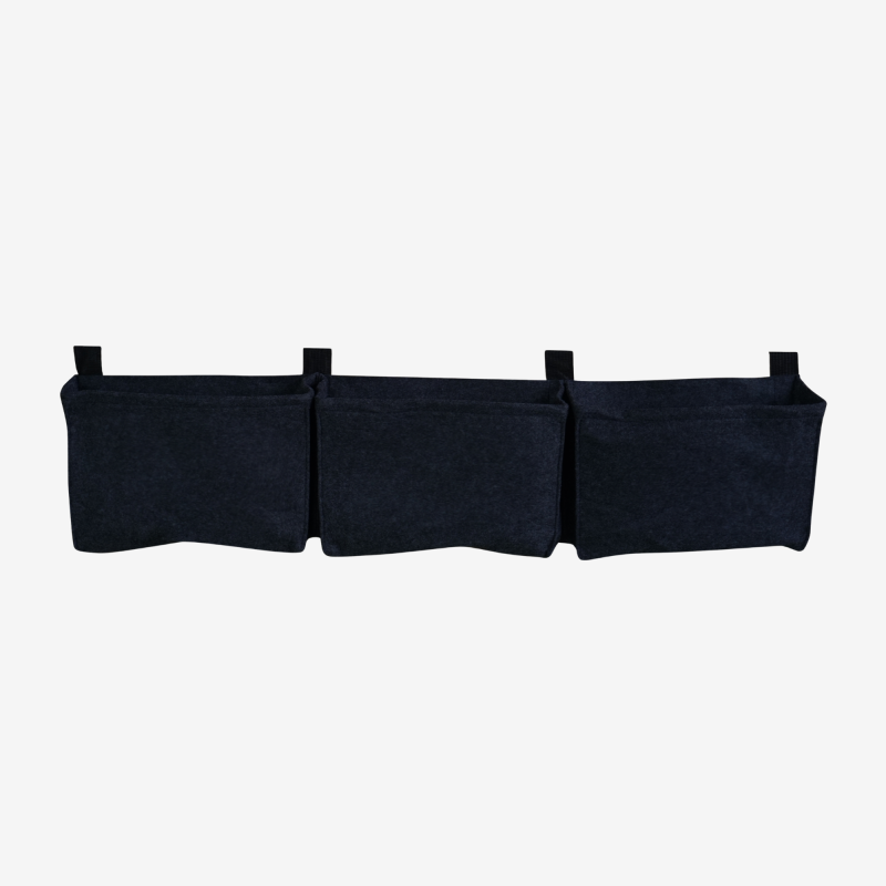 Cerland - Balconnière 3 sacs noirs en feutre géotextile - Imagen 1