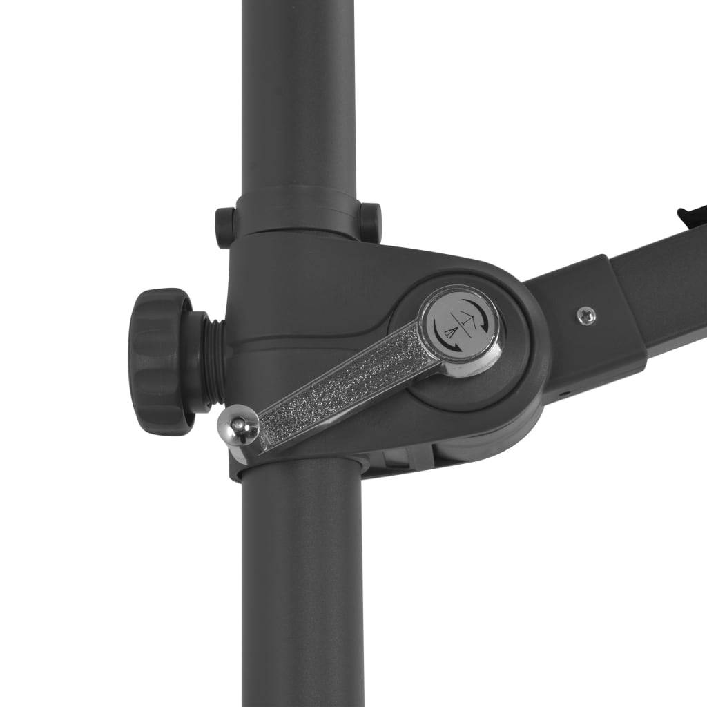 Helloshop26 - Parasol avec base portable diamètre 3 m anthracite - Imagen 7