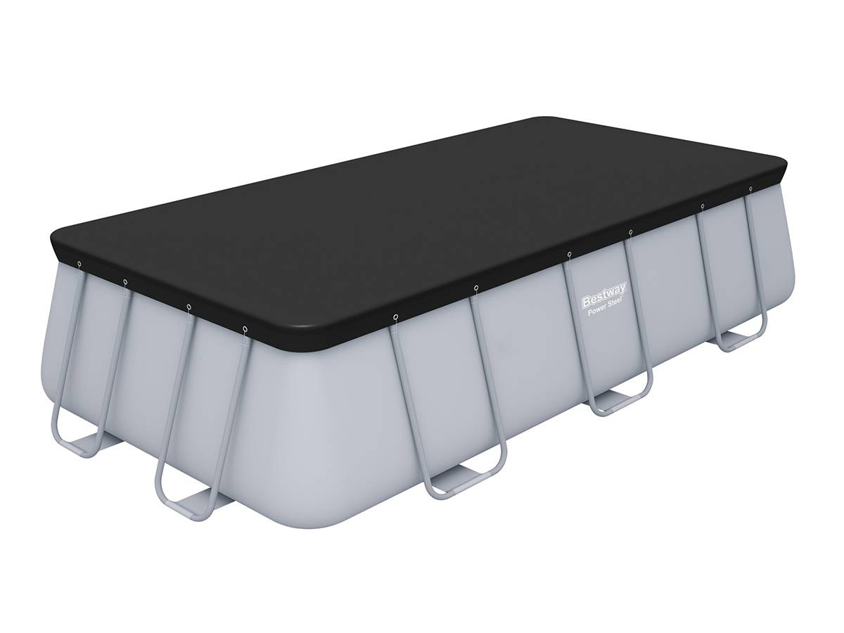 Bestway - Bâche de protection 4 saisons pour piscine tubulaire Power Steel rectangulaire 4,04 m - Bestway - Imagen 1