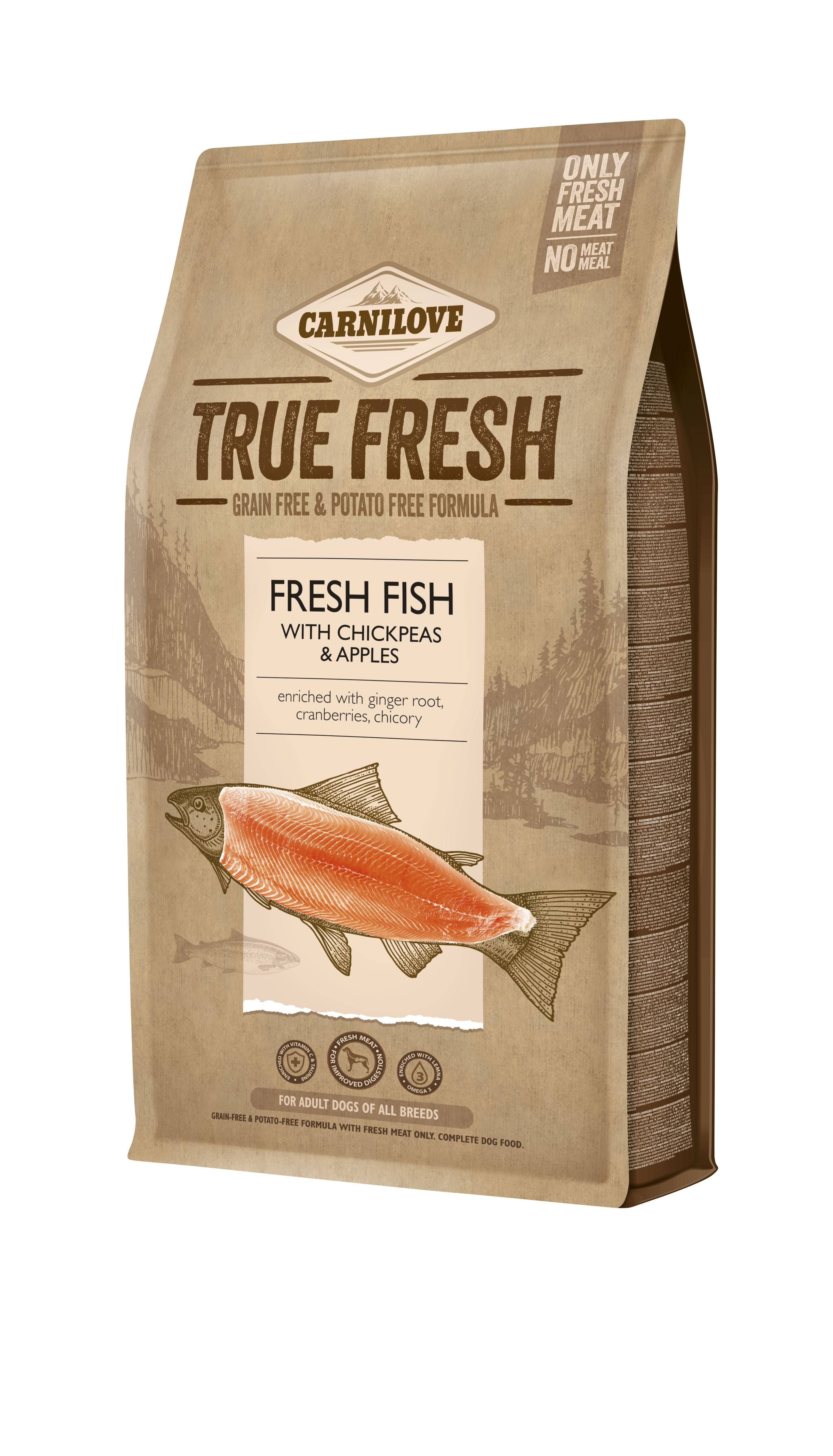 Carnilove - Carnilove - Croquettes Sans Cérales True Fresh au Poisson pour Chien - Imagen 1