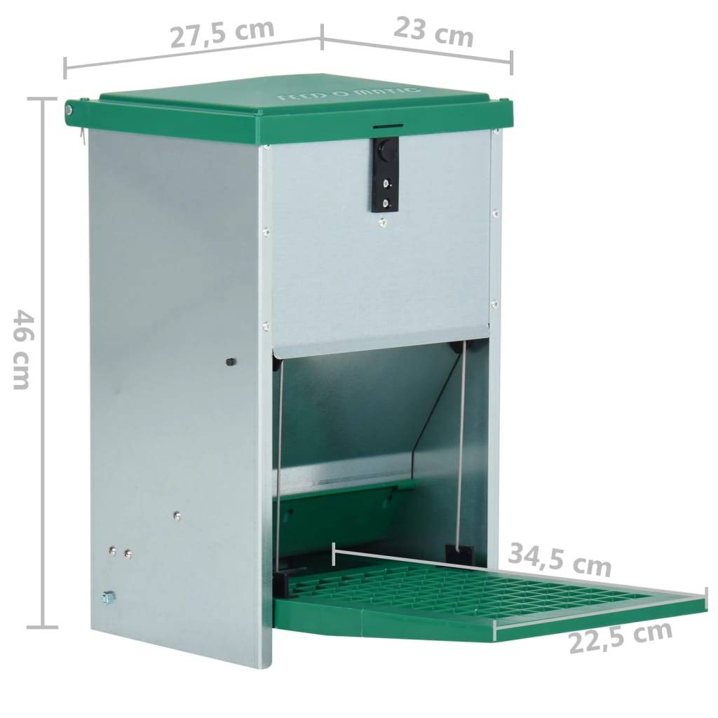Vidaxl - Mangeoire automatique pour volaille avec pédale 8 kg vidaXL 171445 - Imagen 3