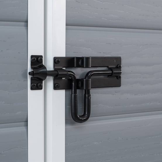 Keter - Abri de jardin en résine PVC avec plancher 129x103x196cm PVCBox - Image 6