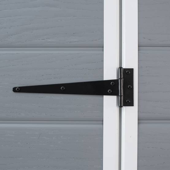 Keter - Abri de jardin en résine PVC avec plancher 129x103x196cm PVCBox - Image 4