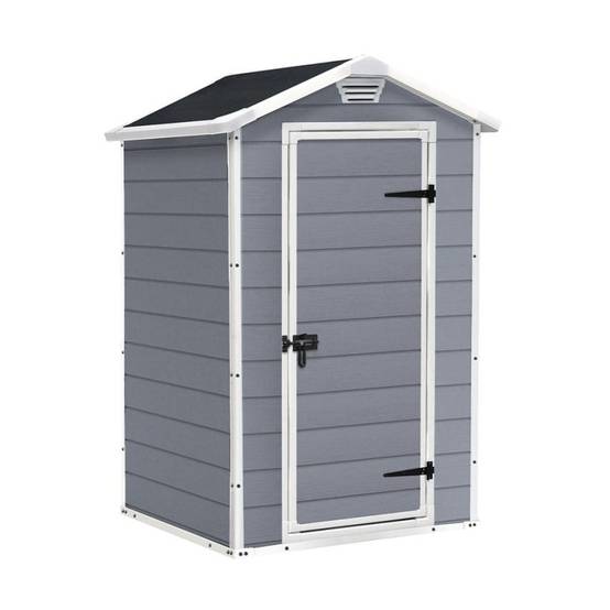 Keter - Abri de jardin en résine PVC avec plancher 129x103x196cm PVCBox - Image 2