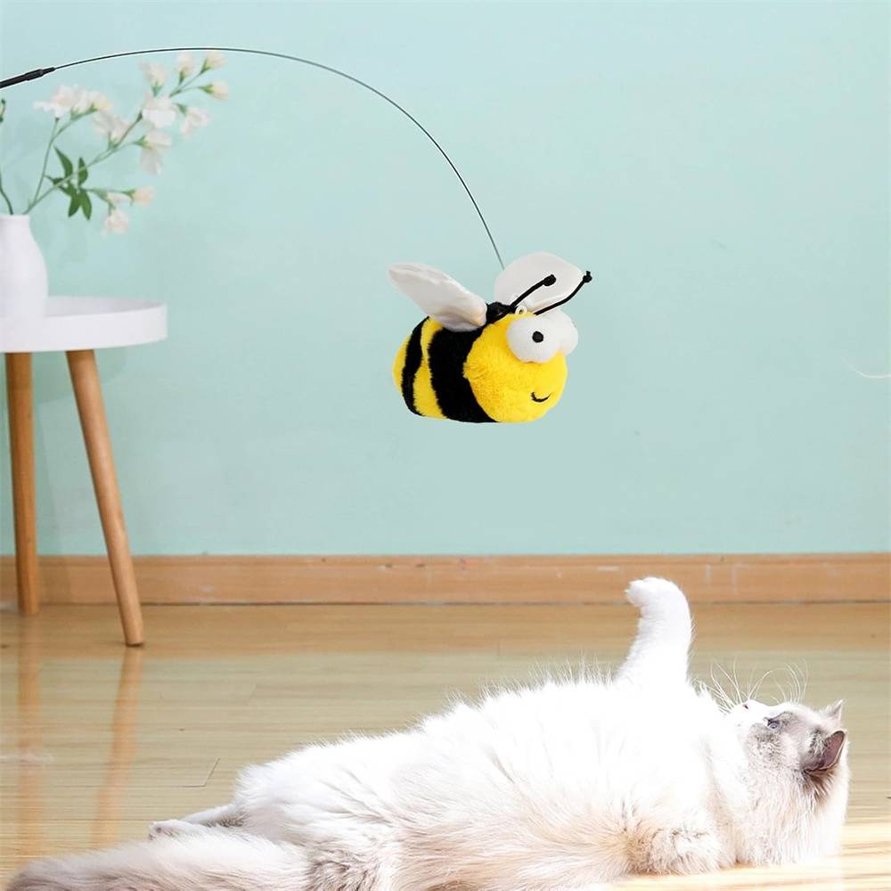 Jouet pour chat suspendu - Abeilles, poissons-globes, chauves-souris DtopbuyAge - Image 2