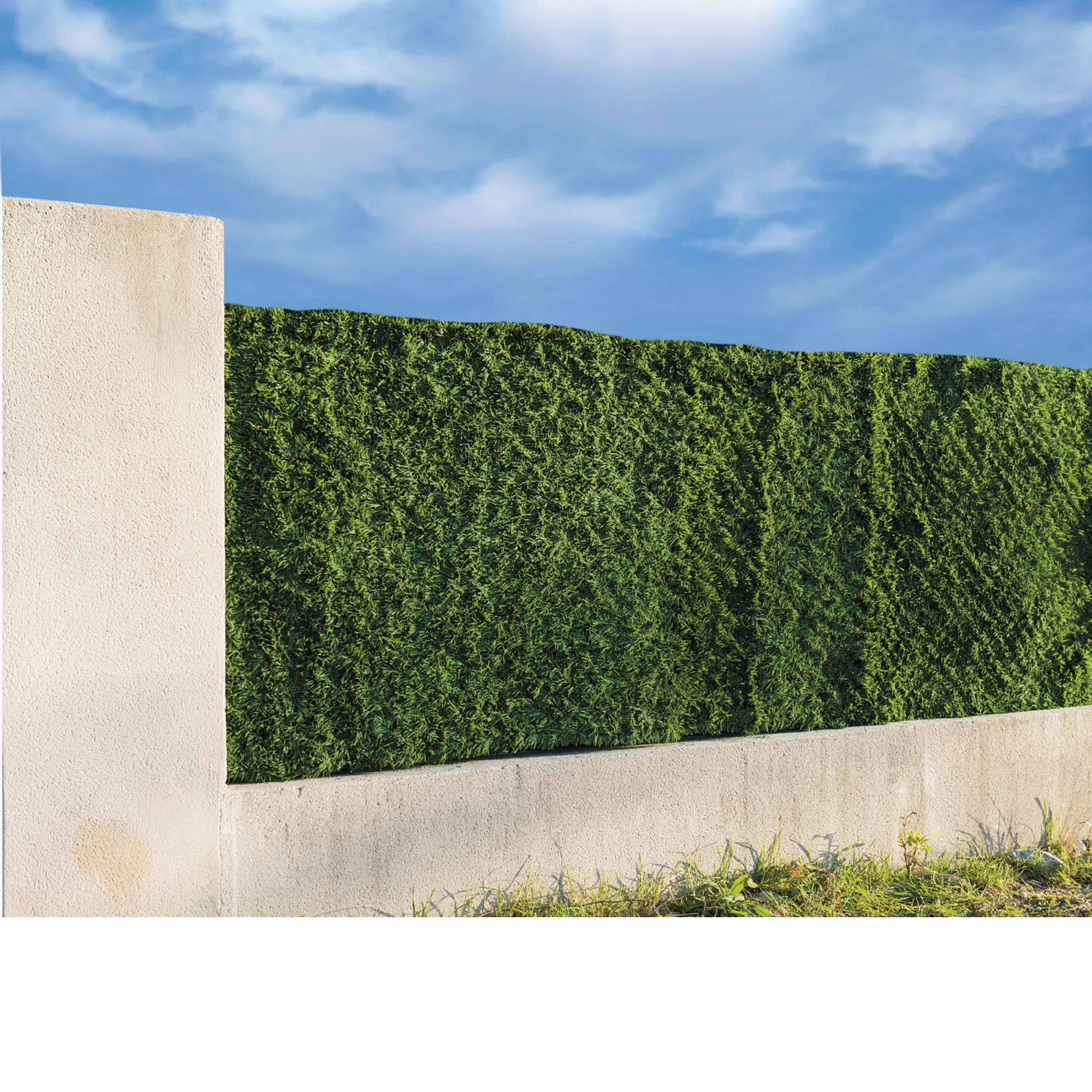 Haie artificielle verte WERKA PRO - 2 x 3m - Image 2