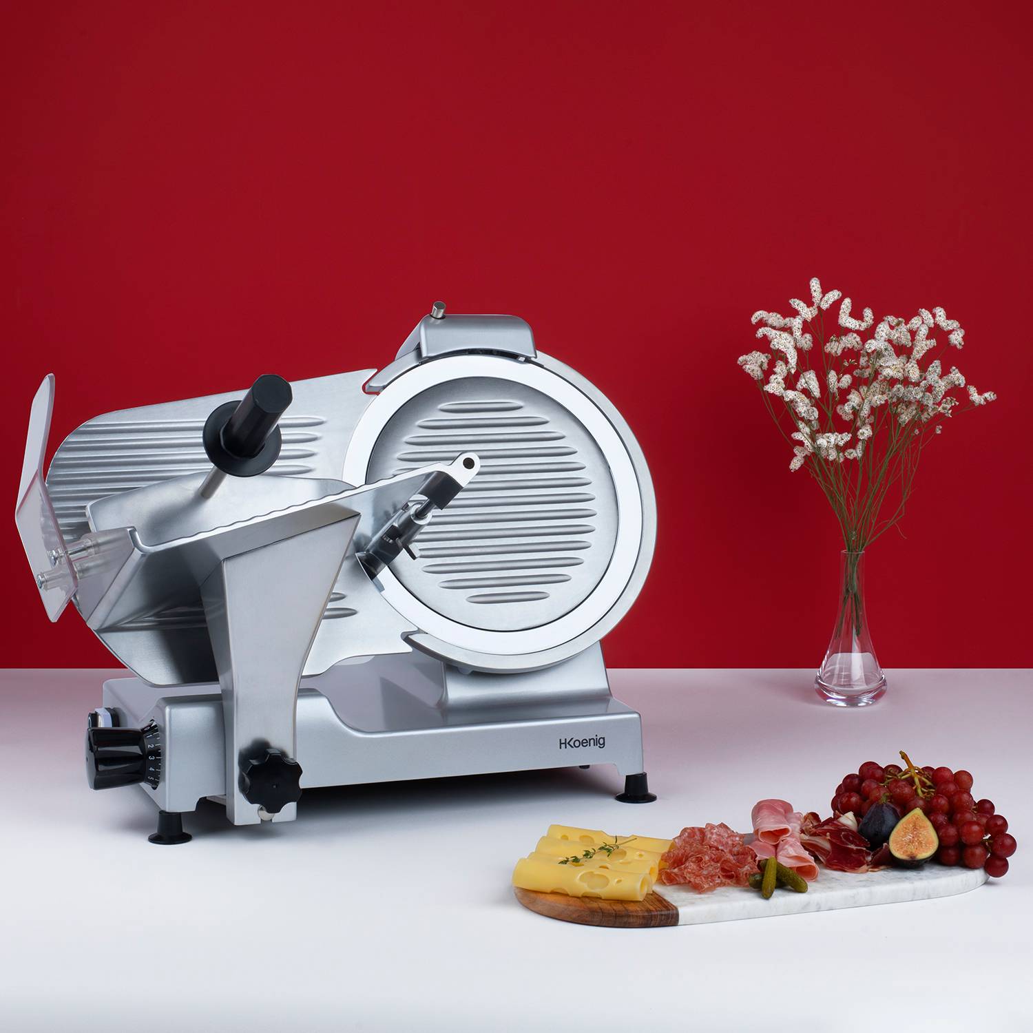 H.Koenig - Trancheuse à viande 30cm de diamètre - MSX300 H.Koenig - Imagen 6