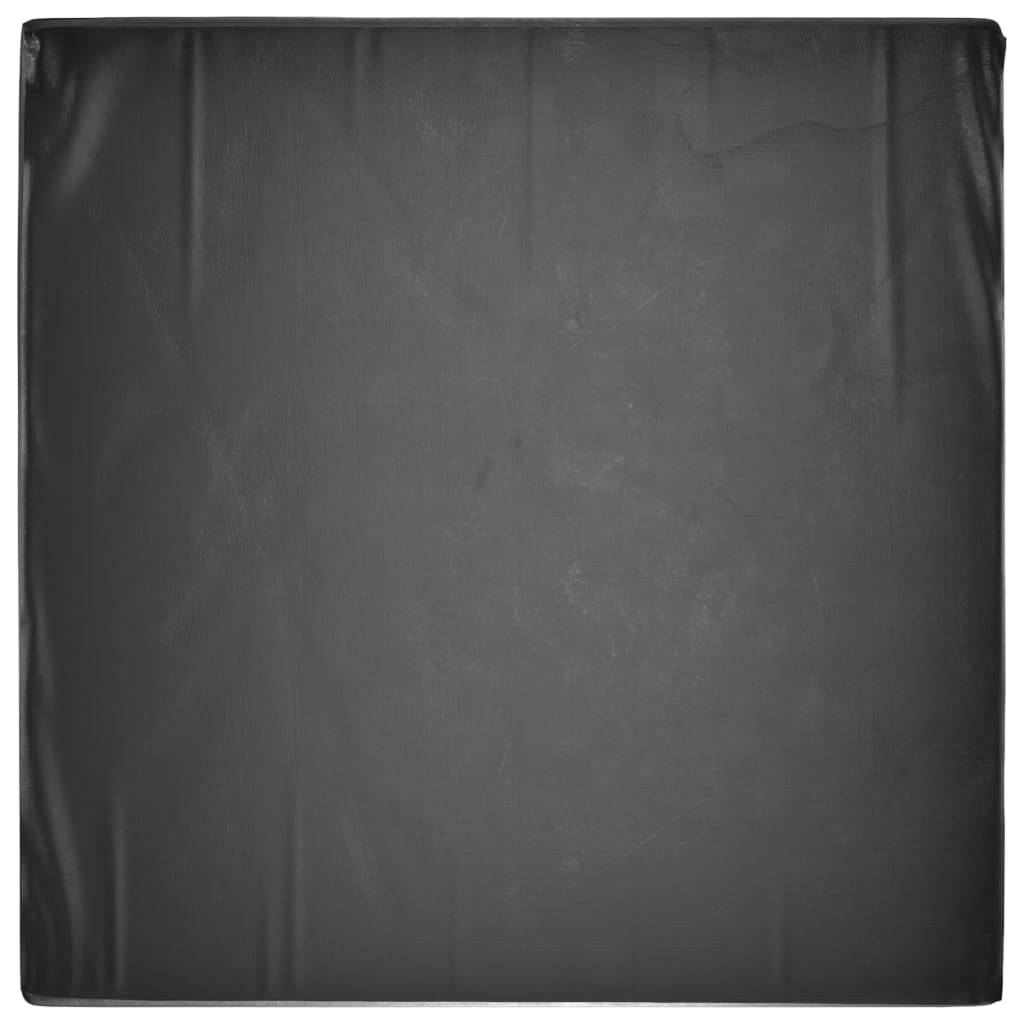 Lot de 2 Housses Carrées PE pour Grande Table de Jardin Protection Imperméable Anti-UV Noir 205x205x90 cm – ComfortXL Outdoor Living - Image 6