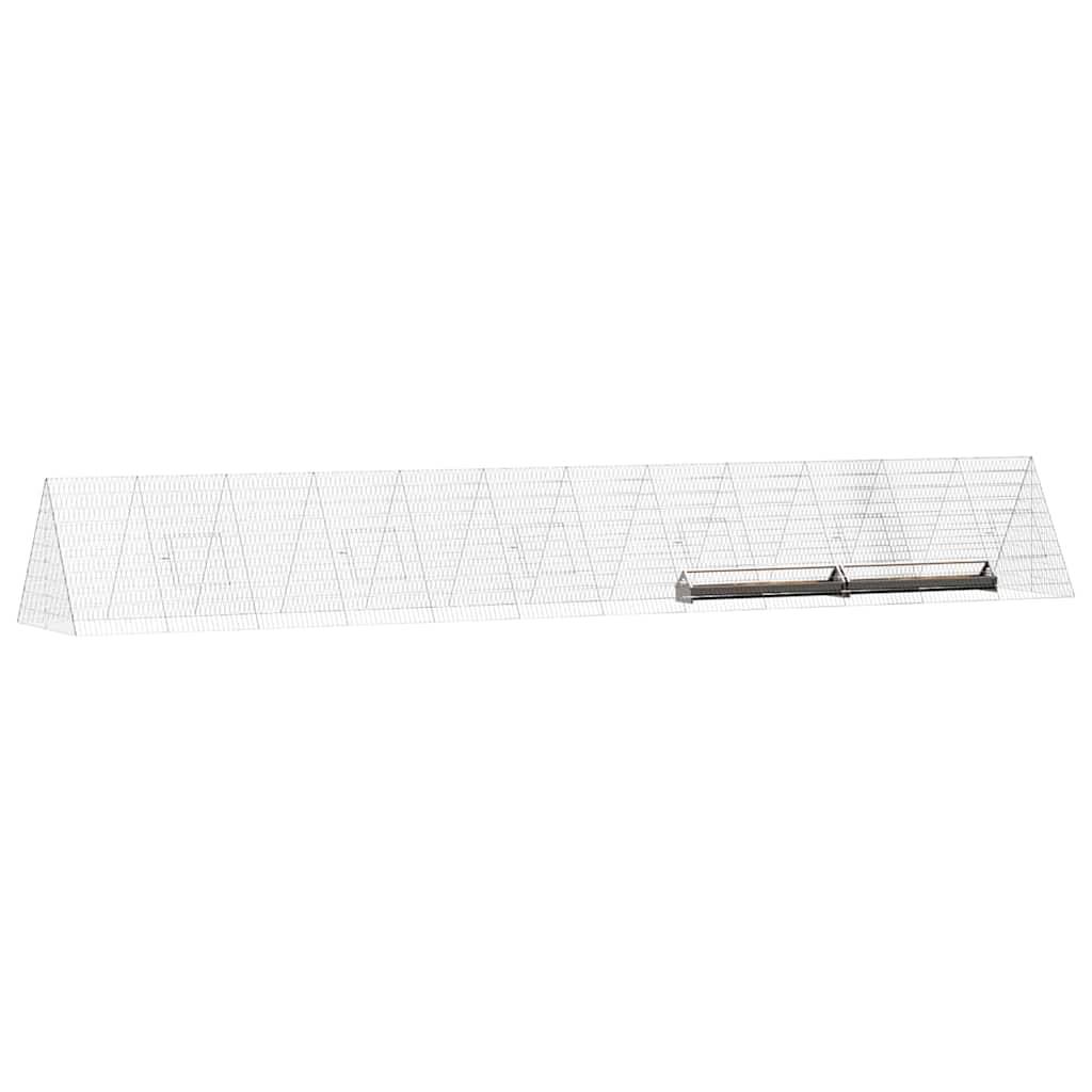 Enclos Géant Métal Extensible Espace Vie Confortable Jardin 650x100cm - ComfortXL Outdoor Living - Image 3