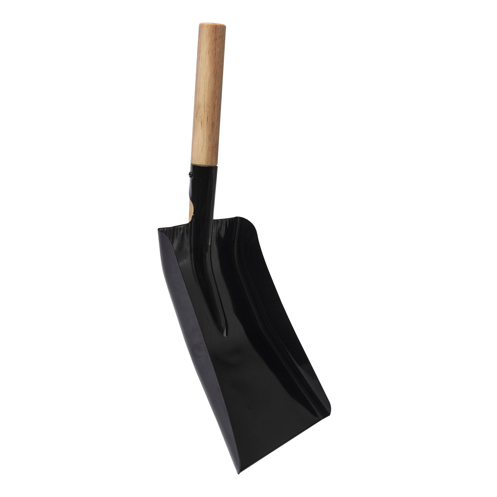Pelle à cendre en métal et manche bois WERKA PRO - 17 cm - Image 2
