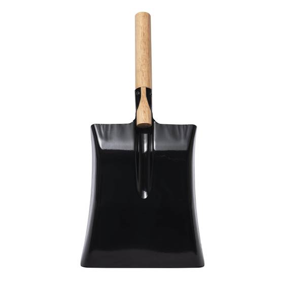 Pelle à cendre en métal et manche bois WERKA PRO - 17 cm - Image 3