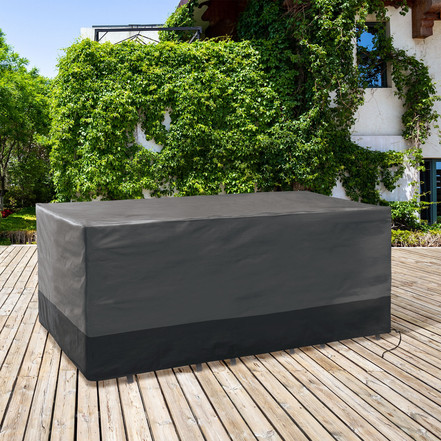 Housse de protection pour table de jardin rectangulaire 250 x 200 x 74 cm - Image 1