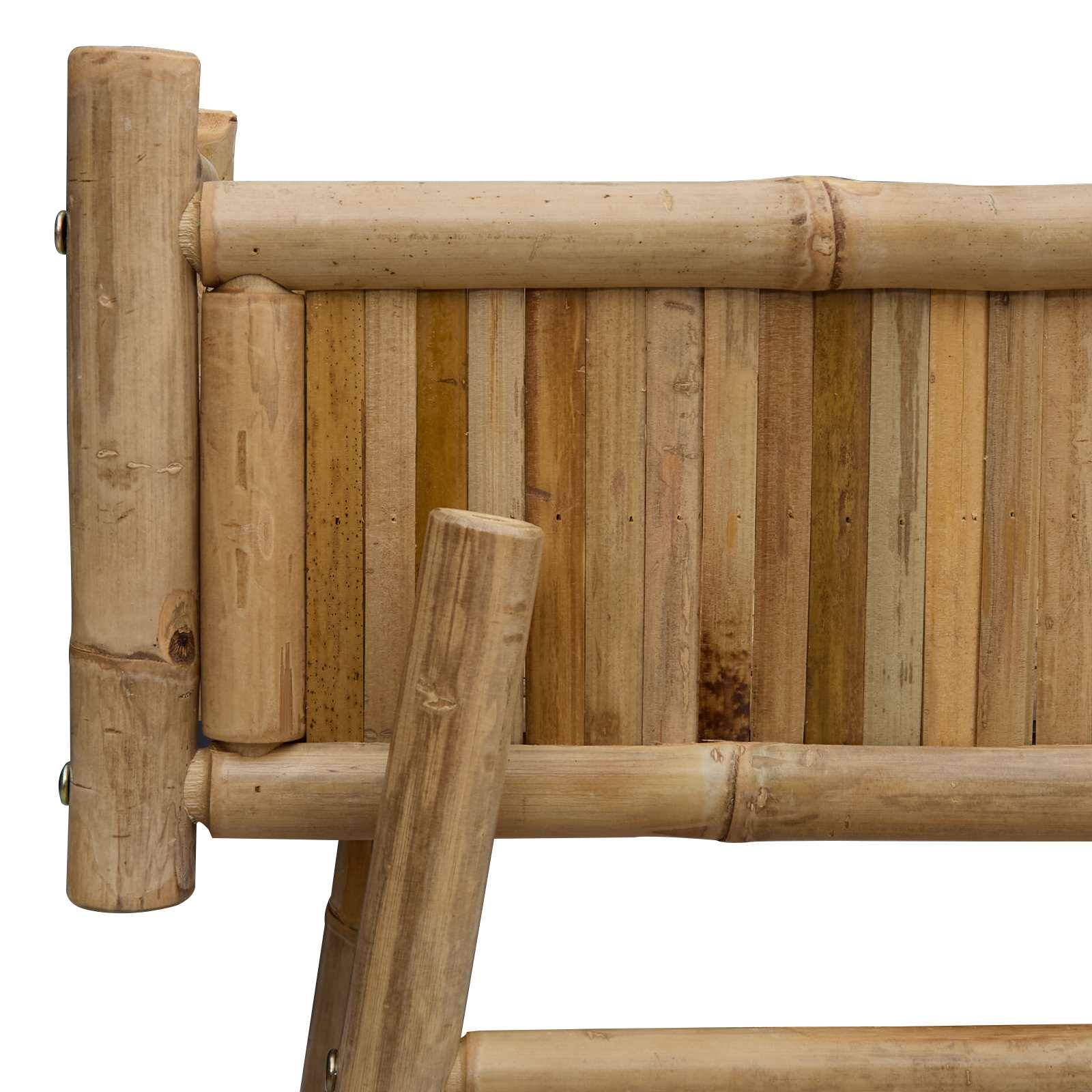 ComfortXL - Jardinière sur Pieds en Bambou Naturel pour Jardin Terrasse Bac à Fleurs Surélevé 100cm - ComfortXL Outdoor Living - Image 7