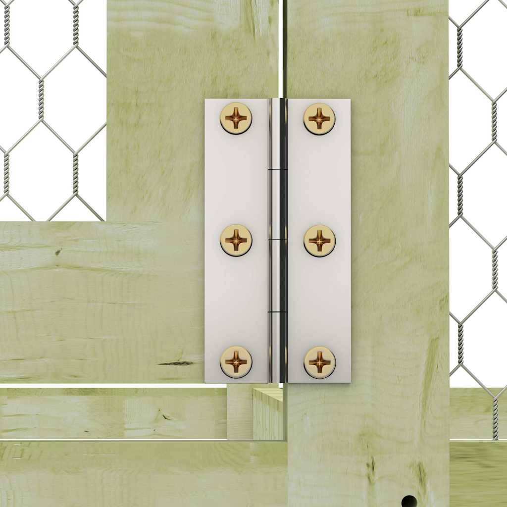 Vidaxl - Poulailler 3x1,5x2 m Pinède imprégnée vidaXL 278400 - Imagen 5