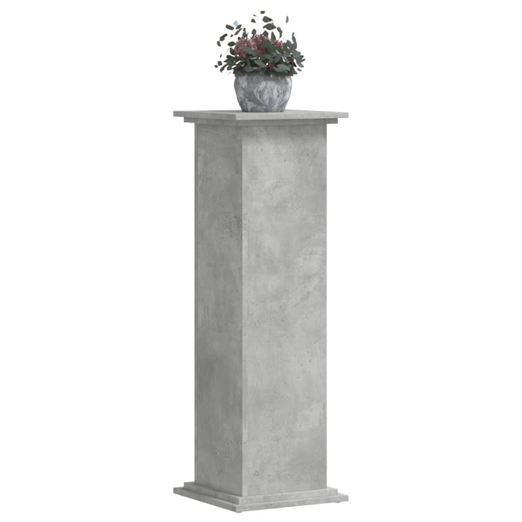 ComfortXL - Support pour plantes 100 cm bois d'ingénierie Meuble décoratif Gris Béton - ComfortXL Outdoor Living - Image 3