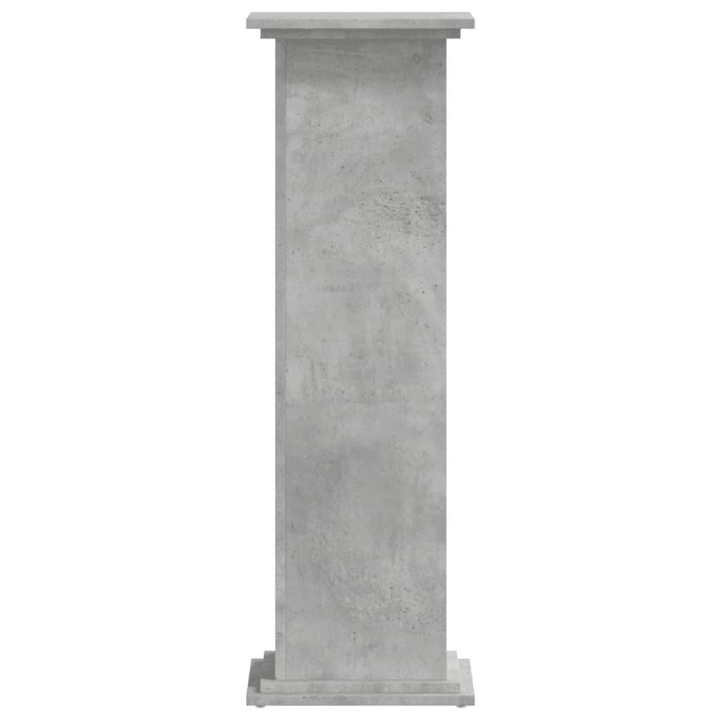 ComfortXL - Support pour plantes 100 cm bois d'ingénierie Meuble décoratif Gris Béton - ComfortXL Outdoor Living - Image 5