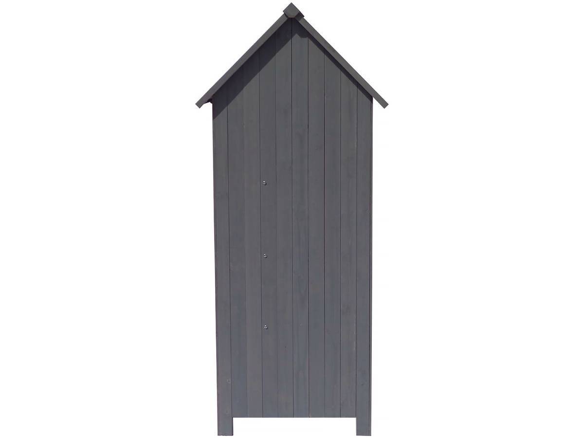 Habitat Et Jardin - Armoire De Jardin "cabanon" - 77 X 54.5 X 179 Cm - Anthracite -habitat Et Jardin - Imagen 4