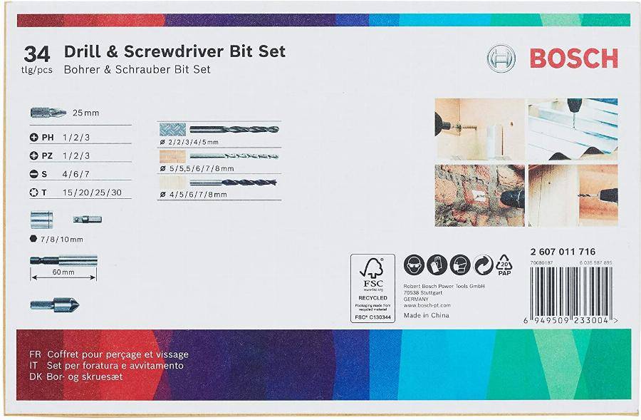 Bosch - Coffret Vissage Perçage 34 pièces BOSCH - 2607011716 - Imagen 2