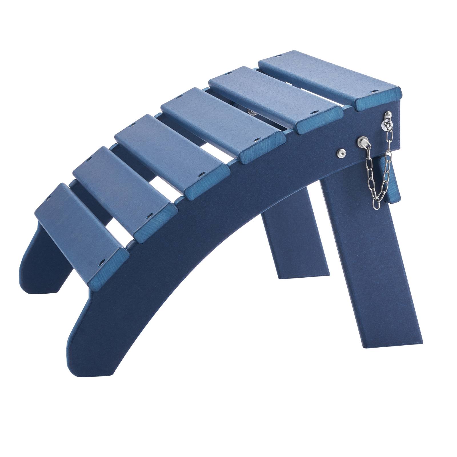 VEVOR Repose-pieds pliable Adirondack, PEHD, 475x480x350mm, bleu. - Image 9