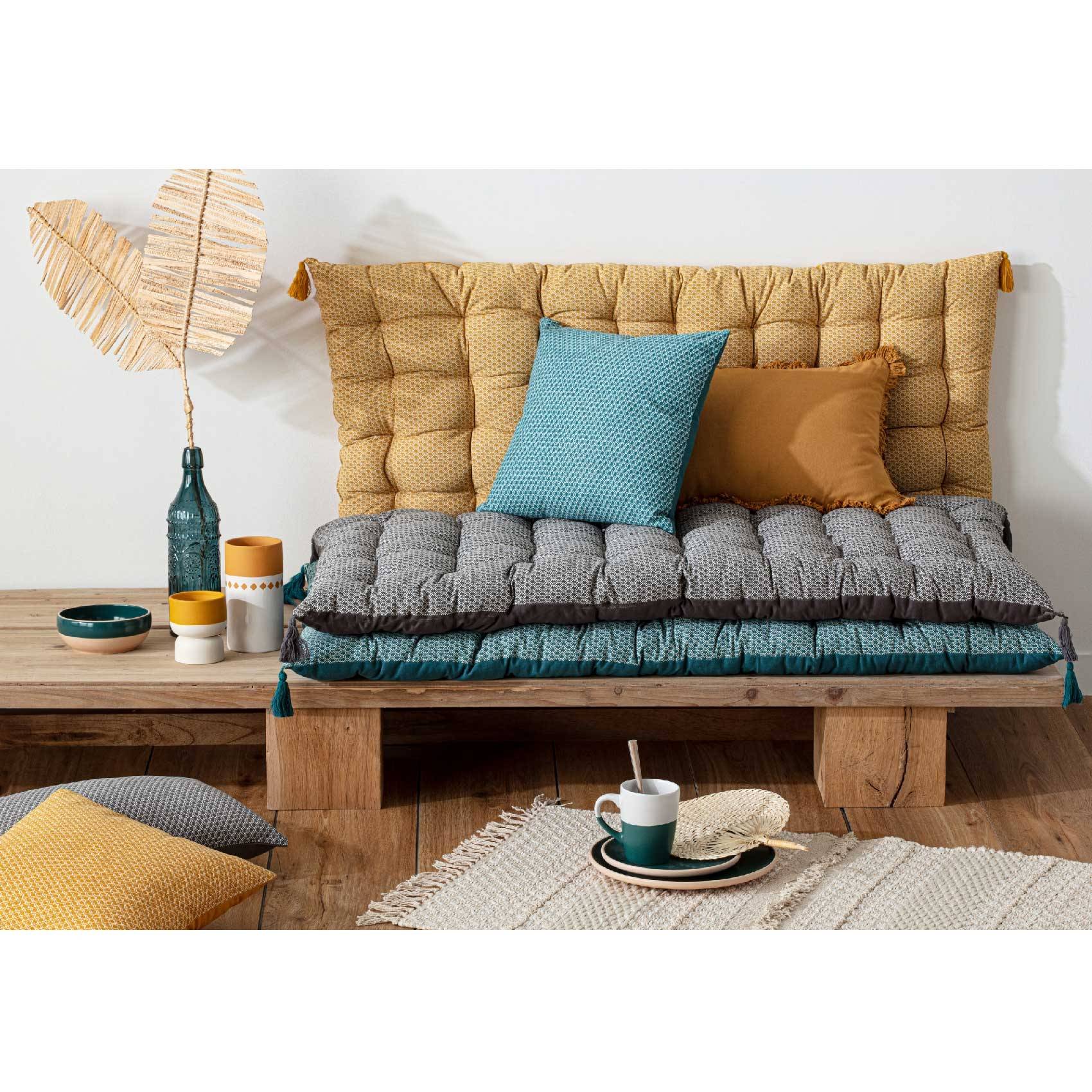 Atmosphera - Matelas de Sol Canard avec Pompons 60 x 120 cm - Imagen 8