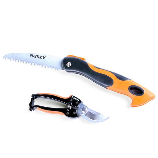 FUXTEC - Lot de 2 sécateurs - FUXTEC - FX-HGW2 - sécateur et couteau-scie - Image 5
