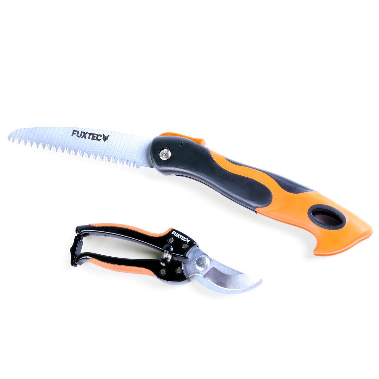 FUXTEC - Lot de 2 sécateurs - FUXTEC - FX-HGW2 - sécateur et couteau-scie - Image 5