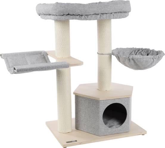Arbre a chat avec hamacs et niche - Image 1