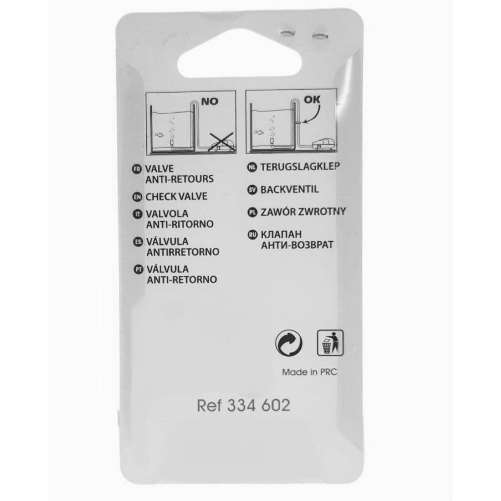 Animallparadise - Valve anti-retours verte ø 2 cm x longueur 3.5 cm pour aquarium. - Imagen 3