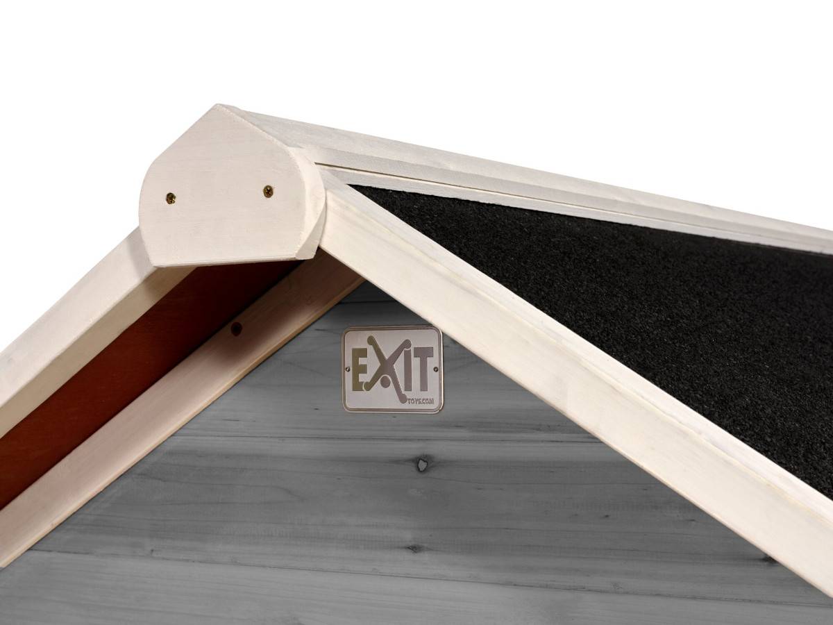 Exit Toys - Maisonnette en bois pour enfants Loft 150 Gris - Exit Toys - Imagen 4