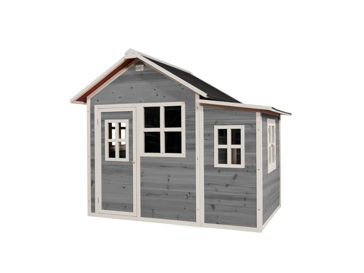 Exit Toys - Maisonnette en bois pour enfants Loft 150 Gris - Exit Toys - Imagen 1