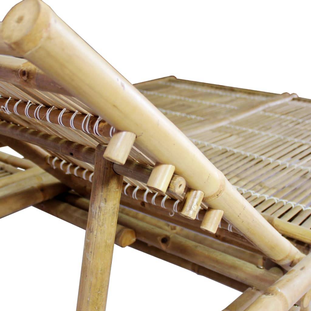 Vidaxl - Chaise longue pour 2 personnes Bambou vidaXL 43715 - Imagen 6