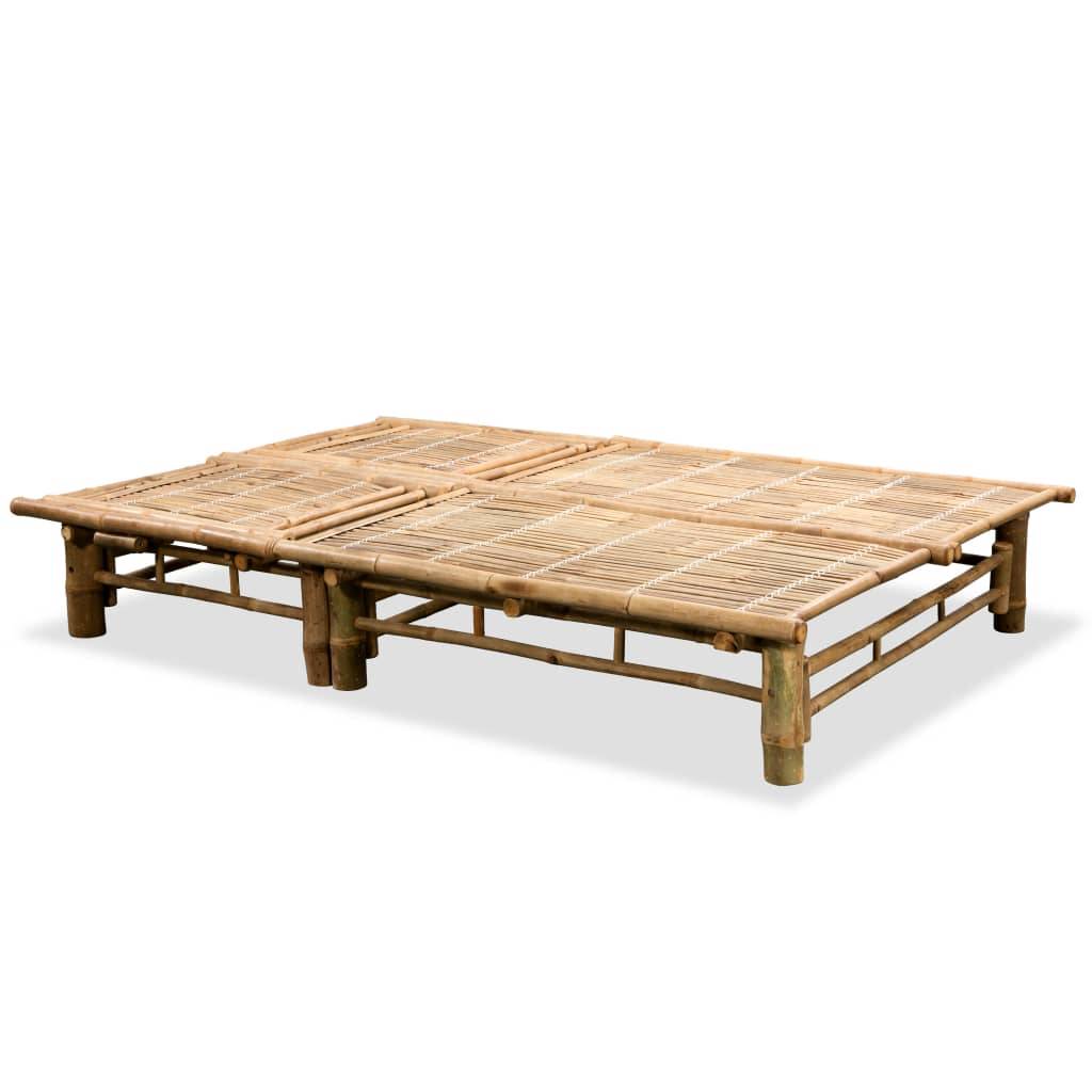 Vidaxl - Chaise longue pour 2 personnes Bambou vidaXL 43715 - Imagen 7