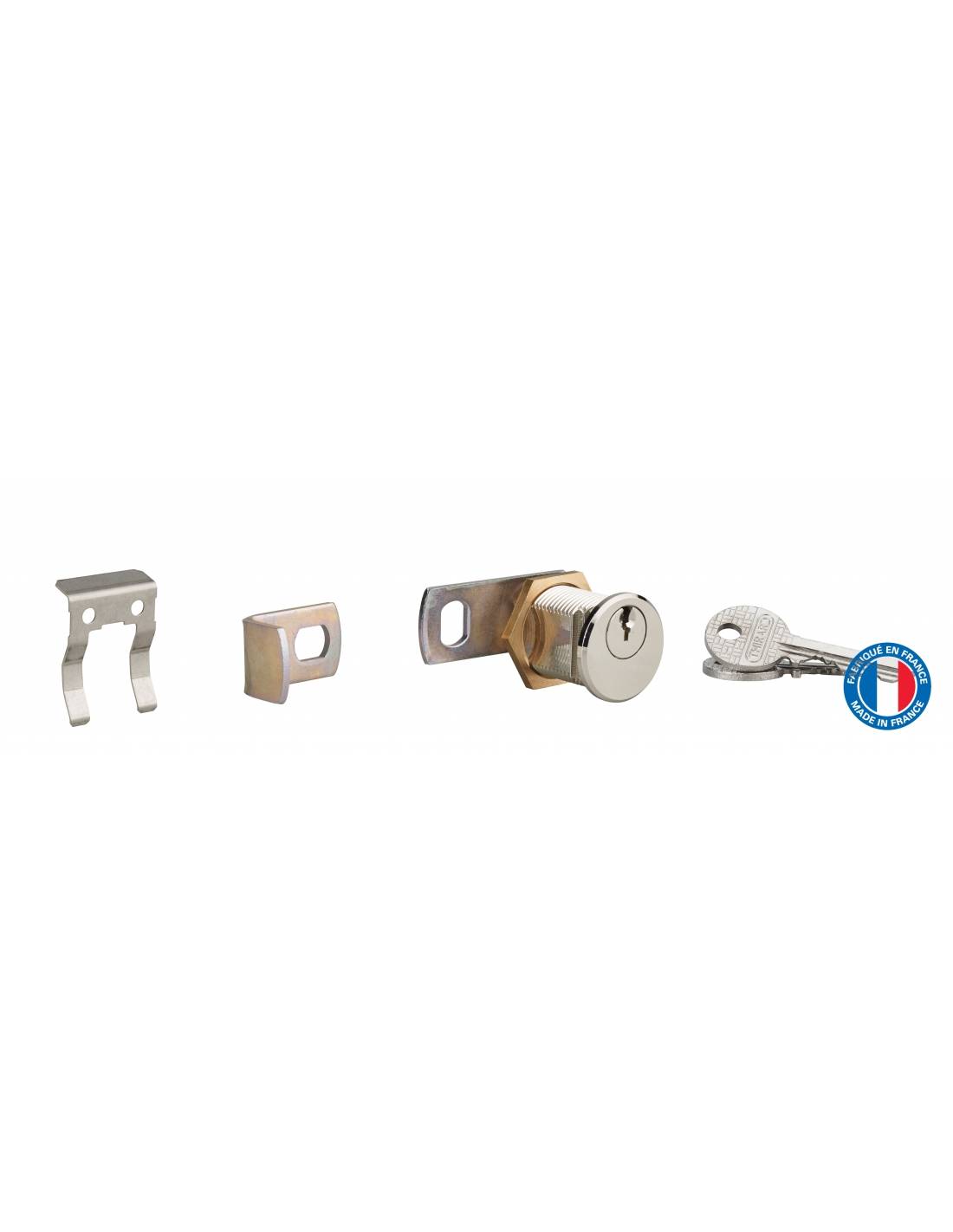Serrure batteuse filetée et clipsable pour boîte aux lettres, épaisseur maxi 23mm - THIRARD - Image 4
