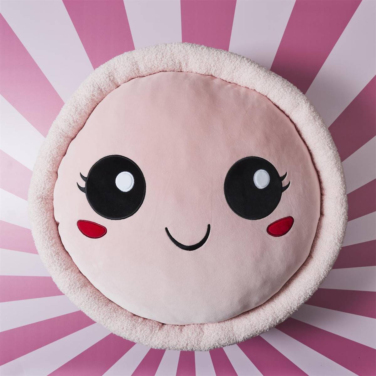 The Concept Factory - Peluche Enfant Macaron "Kawaii" 70cm Rose - Image 4