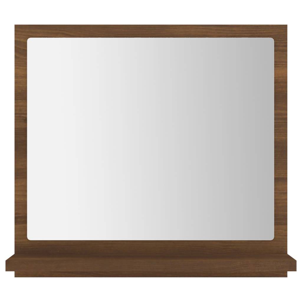 Helloshop26 - Miroir de bain 40 x 10,5 x 37 cm bois d'ingénierie marron - Imagen 2