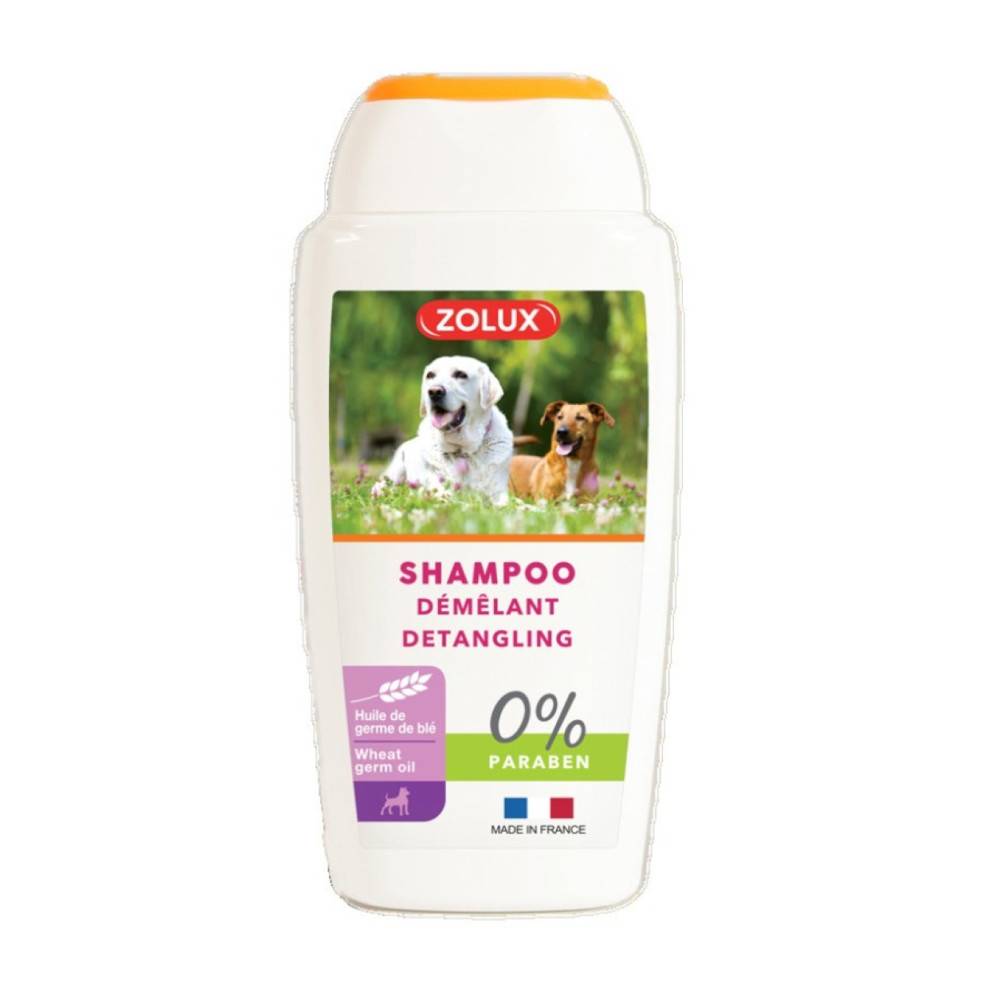Zolux - Champú Desenredante 250 ml para perro de pelo largo - Imagen 1
