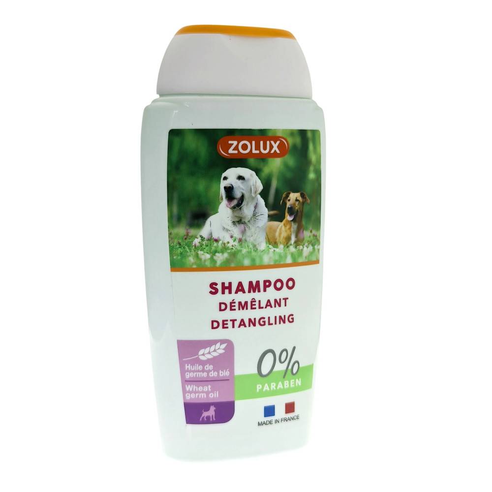 Zolux - Champú Desenredante 250 ml para perro de pelo largo - Imagen 2
