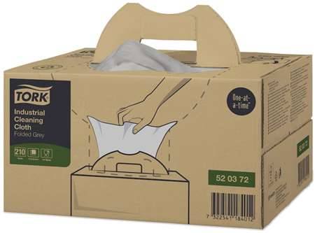 Chiffon nettoyant tork Lot de 4 Cartons de 210 feuilles - Essity (Sca ...
