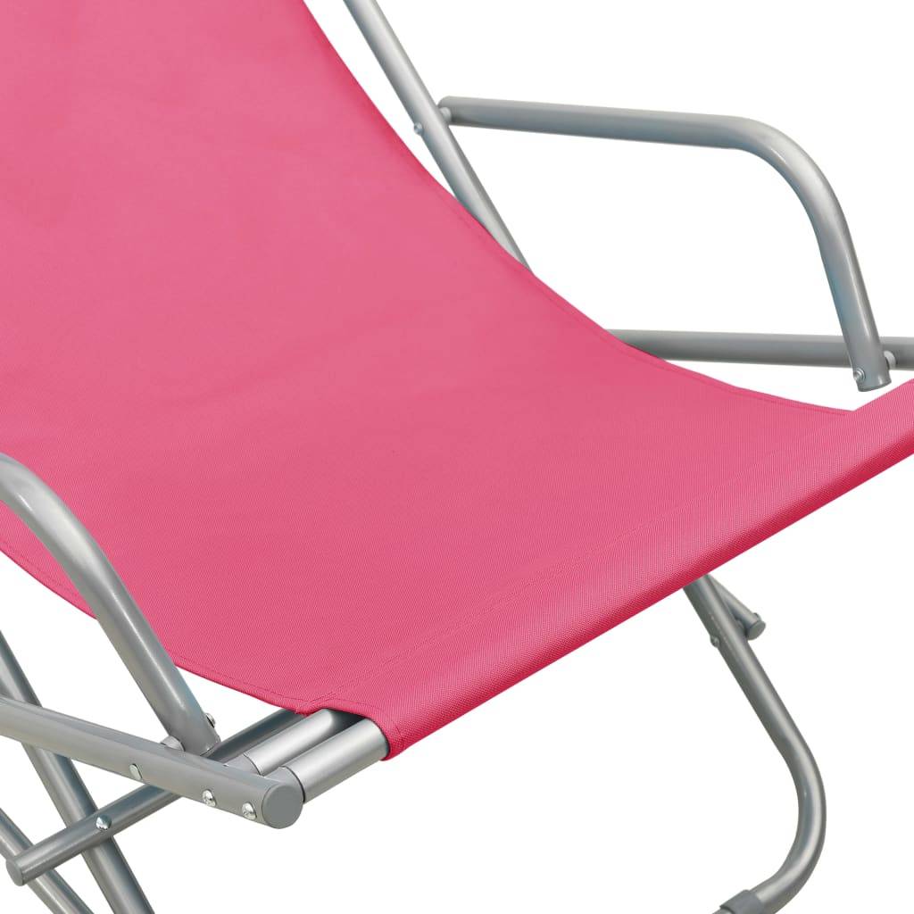ComfortXL - Ensemble 2 Transats Bascule Pliables Rose – ComfortXL Outdoor Living - Image 7