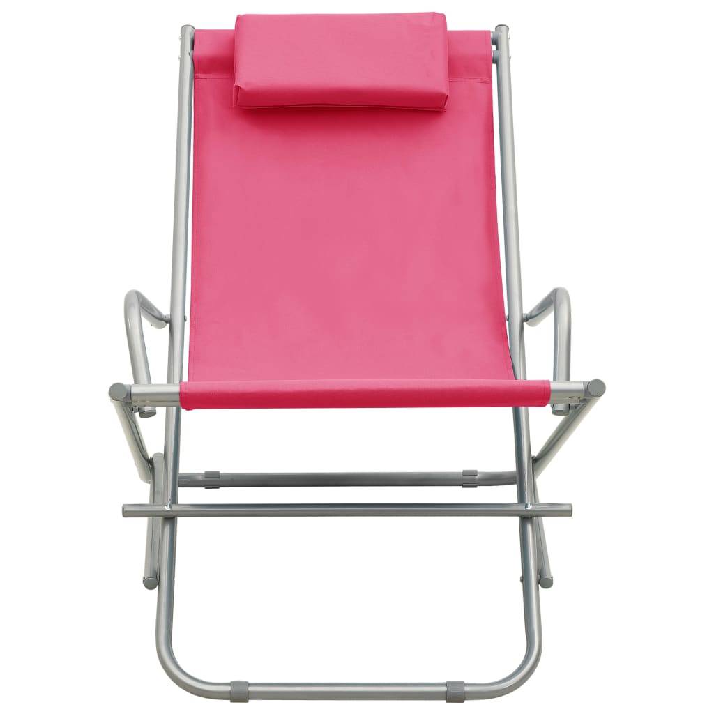 ComfortXL - Ensemble 2 Transats Bascule Pliables Rose – ComfortXL Outdoor Living - Image 3