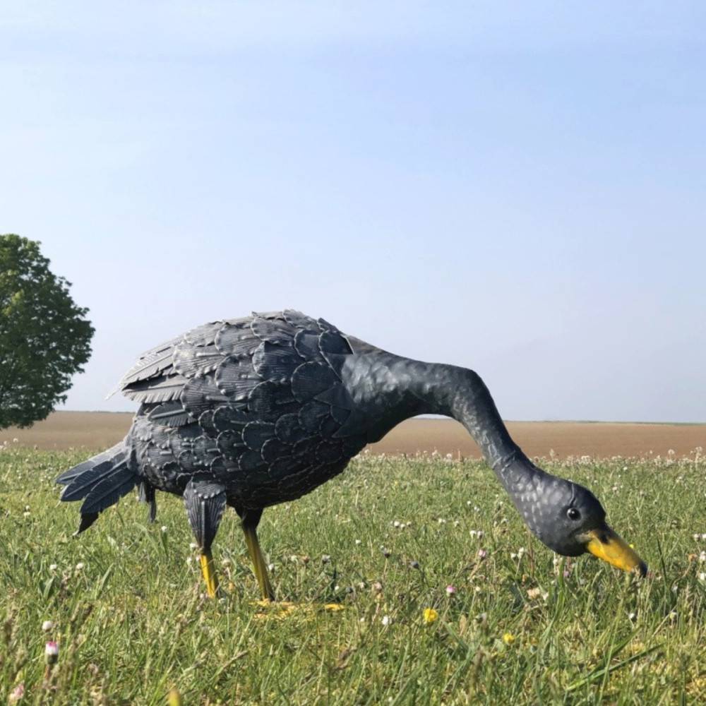 Chemin De Campagne - Statue canard de jardin en métal 32 x 20 x 64 cm Chemin de campagne - Imagen 2