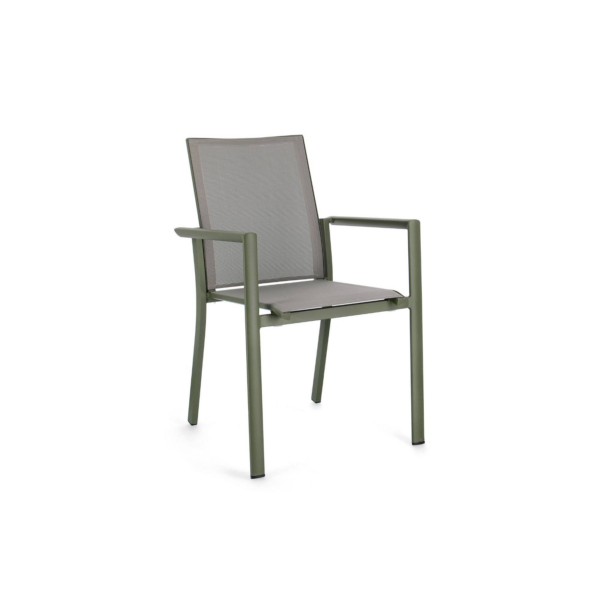 Autre - Chaises de jardin colorées en aluminium (lot de 4) - CASSIS - Imagen 3